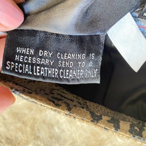 Wilson’s python leather pants - Picture 5 of 6